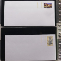 Collection entiers postaux de France 2006-2007 en album Lindner.