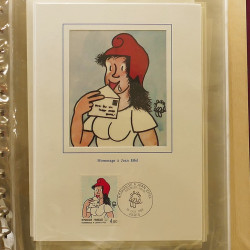 Collection documents premier jour lux soie Musée imaginaire de France en 2 albums Safe.