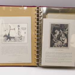Collection documents premier jour lux soie Musée imaginaire de France en 2 albums Safe.