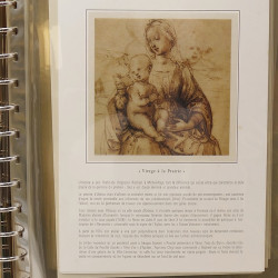 Collection documents premier jour lux soie Musée imaginaire de France en 2 albums Safe.