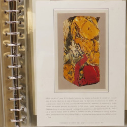 Collection documents premier jour lux soie Musée imaginaire de France en 2 albums Safe.