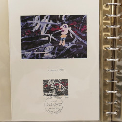 Collection documents premier jour lux soie Musée imaginaire de France en 2 albums Safe.