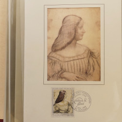 Collection documents premier jour lux soie Musée imaginaire de France en 2 albums Safe.