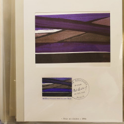 Collection documents premier jour lux soie Musée imaginaire de France en 2 albums Safe.