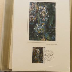 Collection documents premier jour lux soie Musée imaginaire de France en 2 albums Safe.