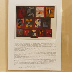 Collection documents premier jour lux soie Musée imaginaire de France en 2 albums Safe.