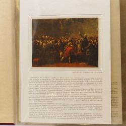 Collection documents premier jour lux soie Musée imaginaire de France en 2 albums Safe.