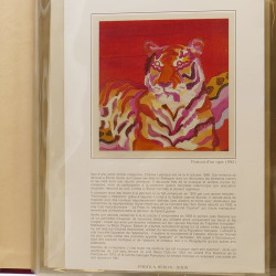 Collection documents premier jour lux soie Musée imaginaire de France en 2 albums Safe.