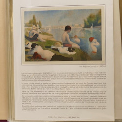 Collection documents premier jour lux soie Musée imaginaire de France en 2 albums Safe.