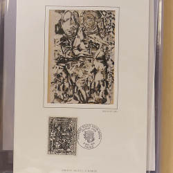 Collection documents premier jour lux soie Musée imaginaire de France en 2 albums Safe.