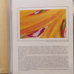 Collection documents premier jour lux soie Musée imaginaire de France en 2 albums Safe.