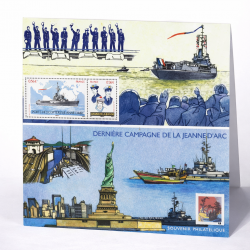 Bloc souvenir N°46 Dernière campagne de la Jeanne d'Arc neuf**.