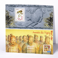 Bloc souvenir N°47 Année du tigre neuf**.