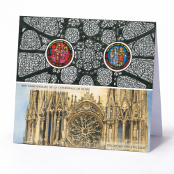 Bloc souvenir N°58 Cathédrale de Reims neuf**.