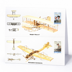 Blocs souvenirs N°49-54 Les pionniers de l'aviation neuf**.