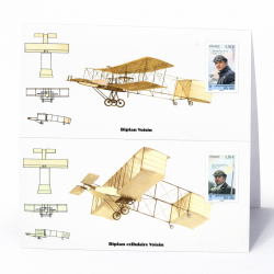 Blocs souvenirs N°49-54 Les pionniers de l'aviation neuf**.