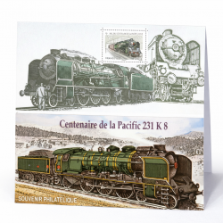 Bloc souvenir N°68 Locomotive Pacific 231K8 neuf**.