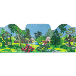Bloc feuillet de timbres N°95 Jardins de France neuf**.