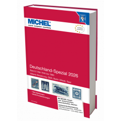 Catalogue de cotation Michel timbres d'Allemagne spécialisé Tome 2 édition 2026.