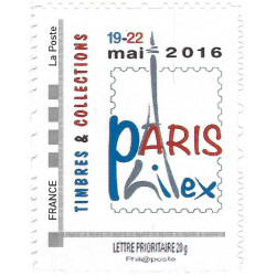 Timbre personnalisé collector Paris Philex 2016 autoadhésif.