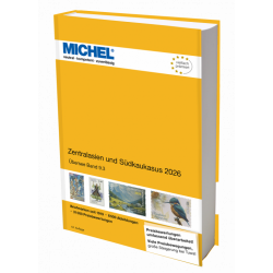 Catalogue de cotation Michel timbres de d'outre-mer Asie centrale et Caucase du Sud 2026.