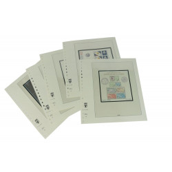 Feuilles préimprimées Lindner-T France blocs spéciaux 2022-2023.