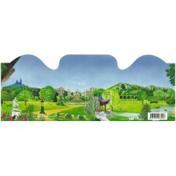 Bloc feuillet de timbres N°118 Jardins de France neuf**.