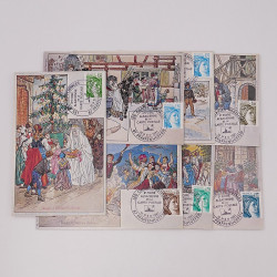 Vrac massif de timbres du monde neufs et oblitérés en un carton.