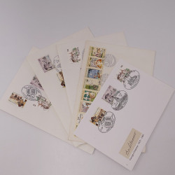 Vrac massif de timbres du monde neufs et oblitérés en un carton.