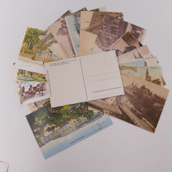 Vrac massif de timbres du monde neufs et oblitérés en un carton.