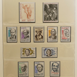 Collection timbres de France 1983-1991 neufs** en album Lindner.