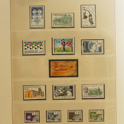 Collection timbres de France 1983-1991 neufs** en album Lindner.