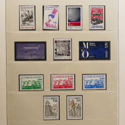Collection timbres de France 1983-1991 neufs** en album Lindner.