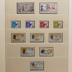 Collection timbres de France 1983-1991 neufs** en album Lindner.