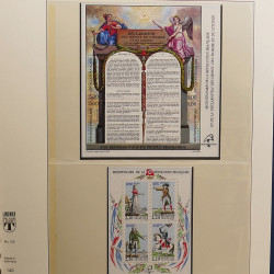 Collection timbres de France 1983-1991 neufs** en album Lindner.