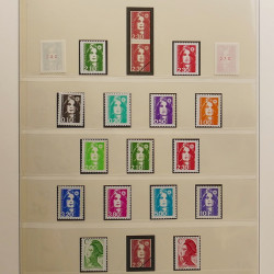 Collection timbres de France 1983-1991 neufs** en album Lindner.