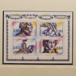 Collection timbres de France 1983-1991 neufs** en album Lindner.