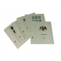 Feuilles préimprimées Lindner-T Île de Man 2022-2024.