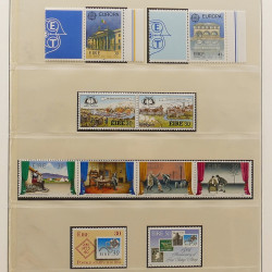 Collection timbres d'Irlande 1989-1997 neufs en album Lindner.