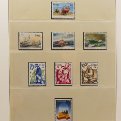 Collection timbres d'Irlande 1989-1997 neufs en album Lindner.