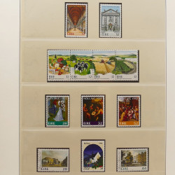 Collection timbres d'Irlande 1989-1997 neufs en album Lindner.