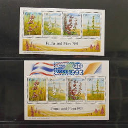 Collection timbres d'Irlande 1989-1997 neufs en album Lindner.