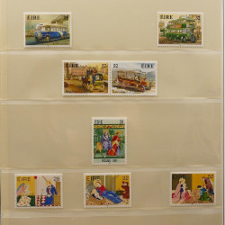 Collection timbres d'Irlande 1989-1997 neufs en album Lindner.