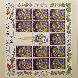 Collection timbres d'Irlande 1989-1997 neufs en album Lindner.