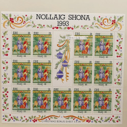 Collection timbres d'Irlande 1989-1997 neufs en album Lindner.