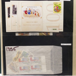 Collection timbres d'Irlande 1989-1997 neufs en album Lindner.