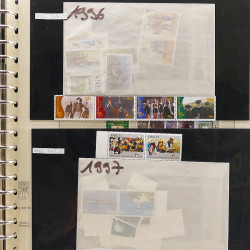 Collection timbres d'Irlande 1989-1997 neufs en album Lindner.