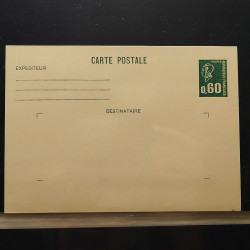 Lot d'entiers postaux de France 1960-1991 en album Lindner.