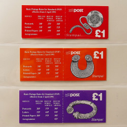 Lot de carnets de timbres modernes d'Ireland neufs** en un album.