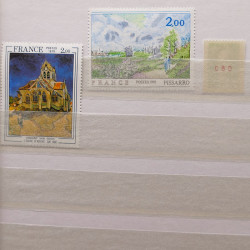 Lot de timbres de France neufs en un album.